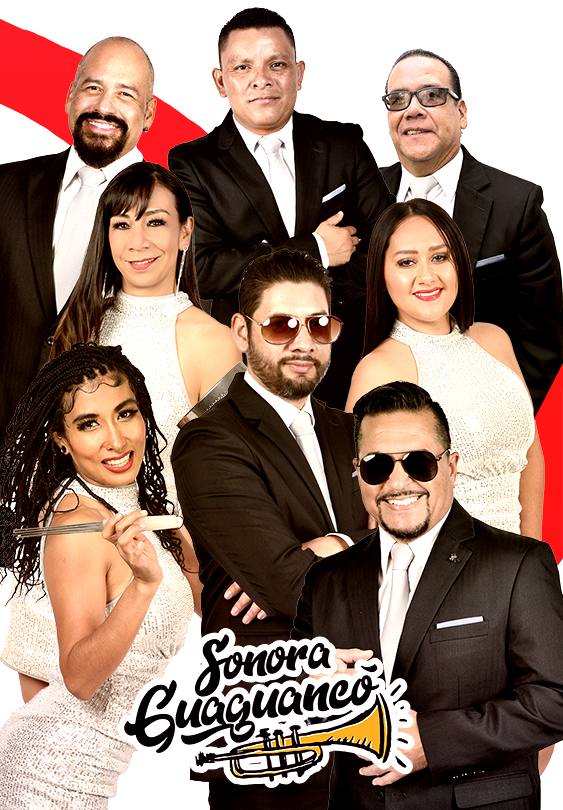 Integrantes de Sonora Guaguancó